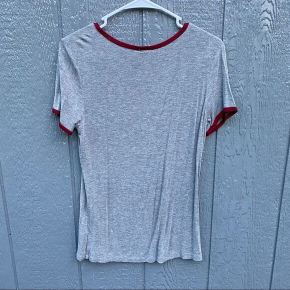 Garage Brand Shirt Lot of 2 T-shirt LS Crop Sweater s/p p/s - Picture 4 of 10